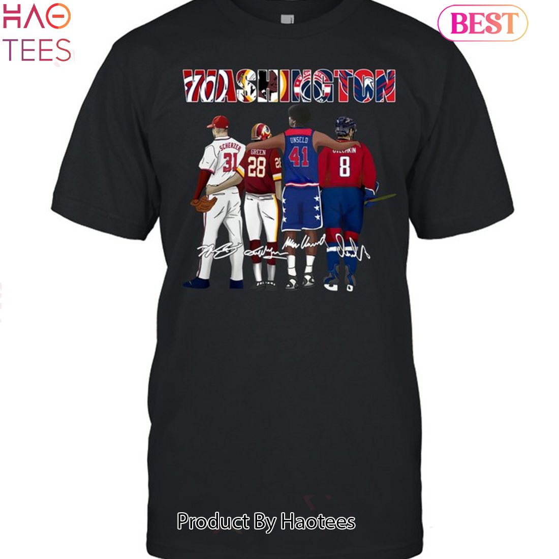 Washington Team Sport Champion Unisex T-Shirt Washington Team Sport Champion Unisex T-Shirt