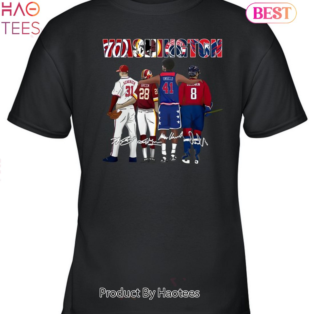Washington Team Sport Champion Unisex T-Shirt Washington Team Sport Champion Unisex T-Shirt