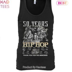 50 Years Hip Hop Thank You For The Memories Unisex T-Shirt