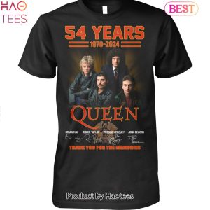 54 Years 1970-2024 Queen Thank You For The Memories Unisex T-Shirt