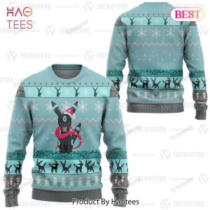 Anime Pokemon Umbreon Giftsmerch Pokemon Custom Sweater