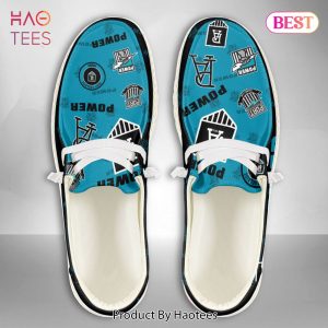 [AVAILABLE] AFL Port Adelaide Power Custom Name Hey Dude Shoes