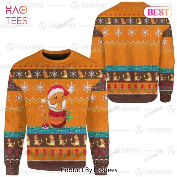 AVAILABLE Charmander Giftsmerch Pokemon Custom Sweater