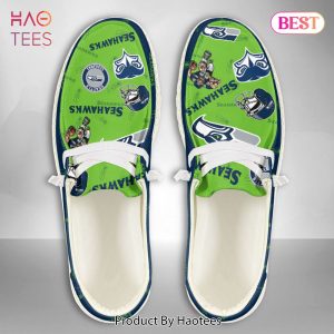 AVAILABLE Custom NameSeattle SeahawksHey Dude Shoes Luxury Brand AVAILABLE Custom NameSeattle SeahawksHey Dude Shoes Luxury Brand