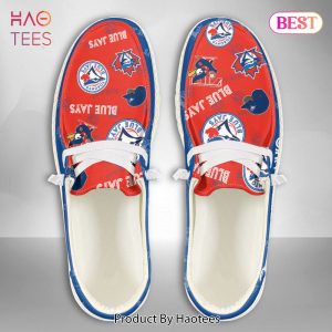 [AVAILABLE] MLB Toronto Blue Jays Custom Name Hey Dude Shoes