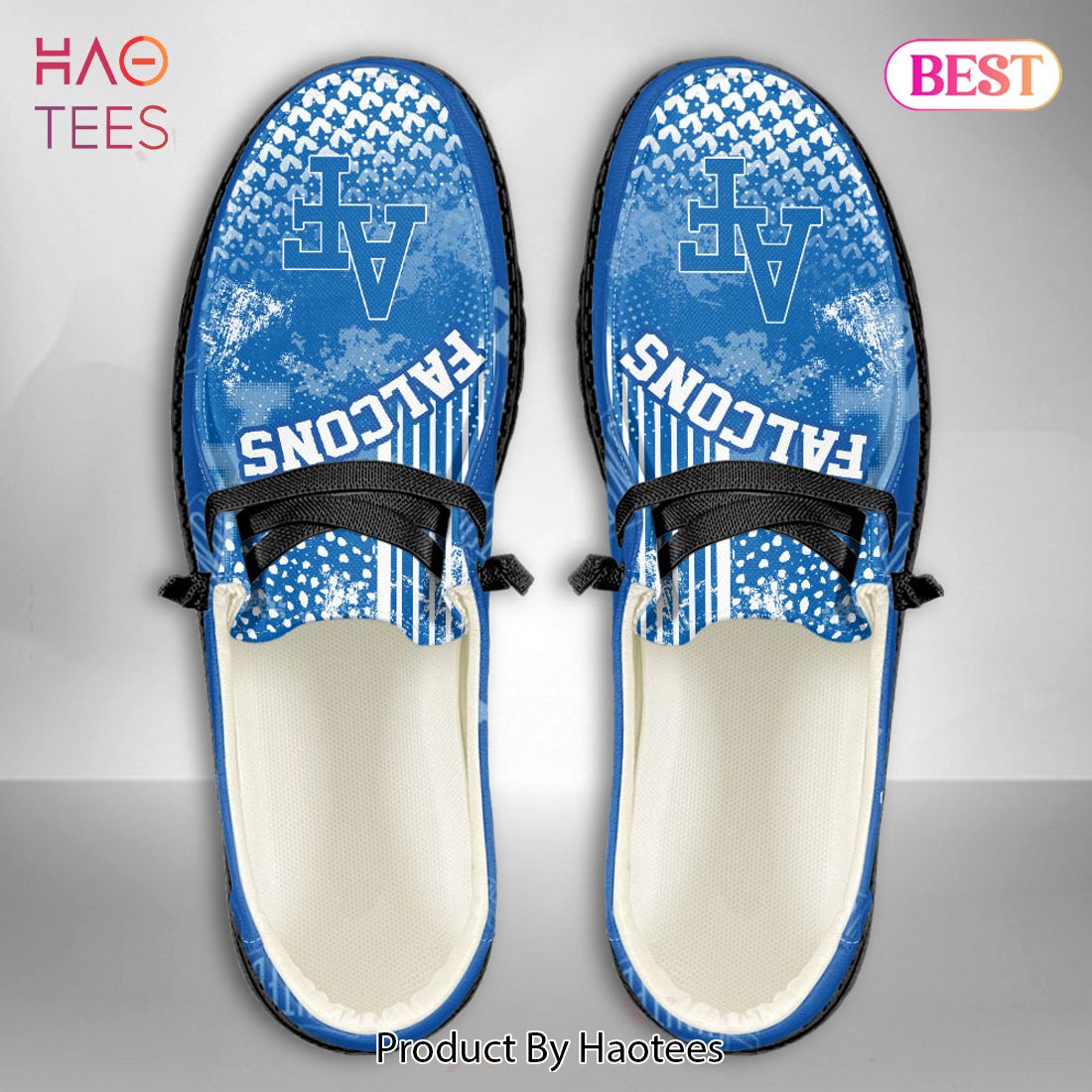 [AVAILABLE] NCAA Air Force Falcons Custom Name Hey Dude Shoes