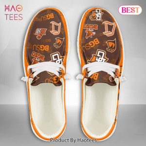 AVAILABLE NCAA Bowling Green State University Custom Name Hey Dude Shoes