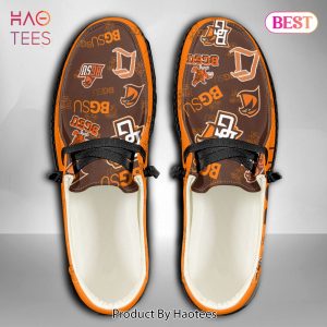 AVAILABLE NCAA Bowling Green State University Custom Name Hey Dude Shoes