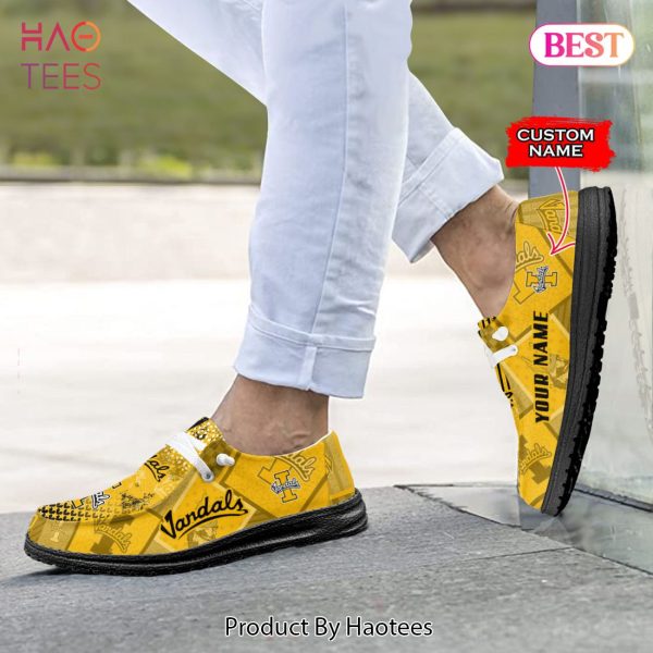 AVAILABLE NCAA Idaho Vandals Custom Name Hey Dude Shoes