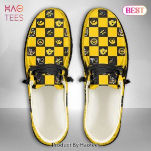 [AVAILABLE] NCAA Iowa Hawkeyes Custom Name Hey Dude Shoes POD Design