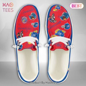 [AVAILABLE] NCAA Kansas Jayhawks Custom Name Hey Dude Shoes Limited 2024