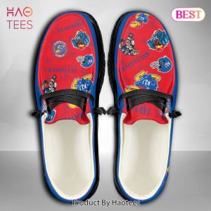 [AVAILABLE] NCAA Kansas Jayhawks Custom Name Hey Dude Shoes Limited 2024