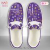 AVAILABLE NCAA LSU Tigers Custom Name Hey Dude Shoes