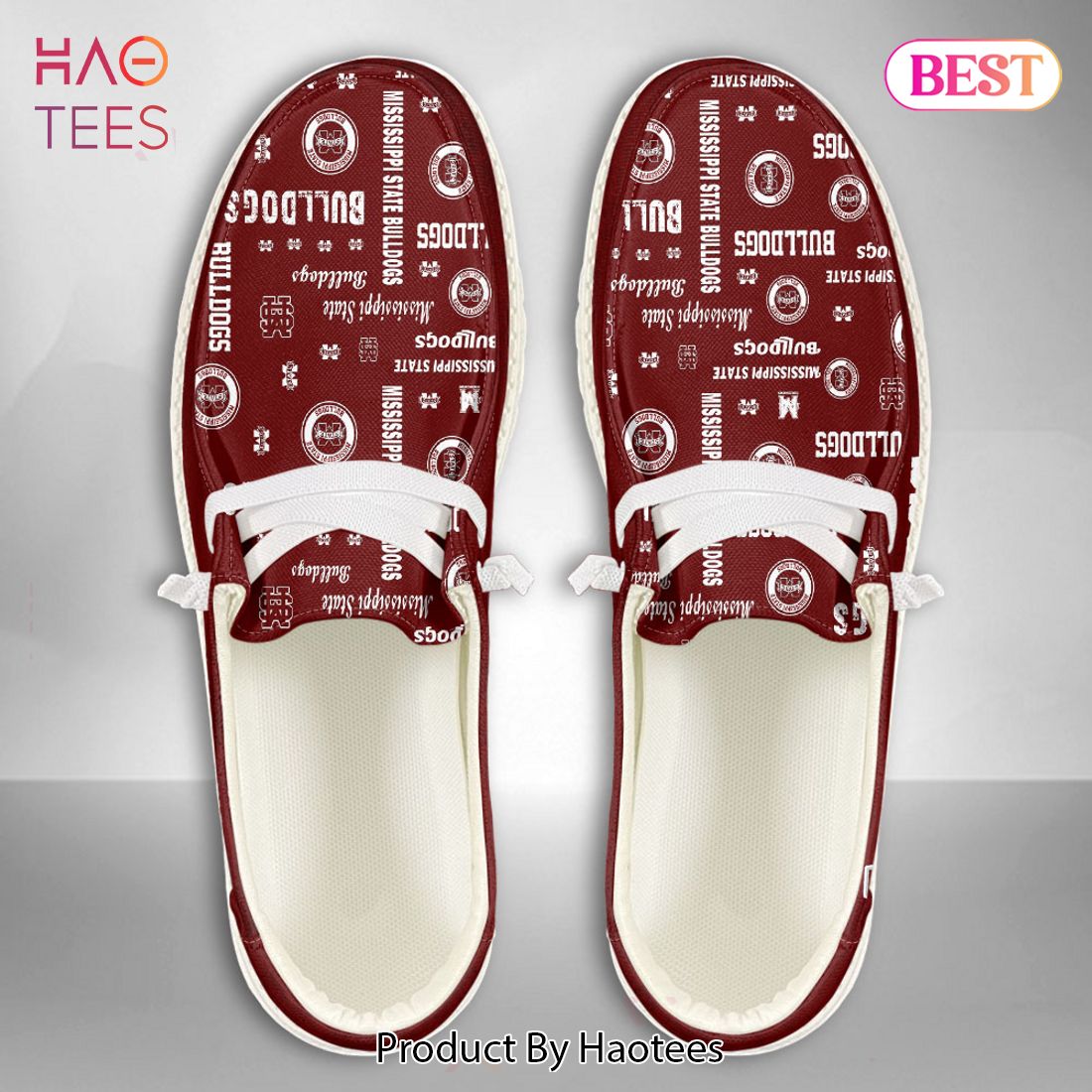 [AVAILABLE] NCAA Mississippi State Bulldogs Custom Name Hey Dude Shoes Limited 2024