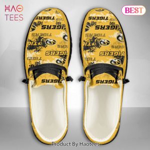 [AVAILABLE] NCAA Missouri Tigers Custom Name Hey Dude Shoes