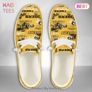 [AVAILABLE] NCAA Missouri Tigers Custom Name Hey Dude Shoes