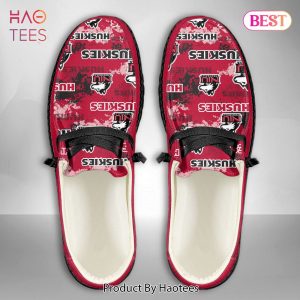AVAILABLE NCAA Northern Illinois Huskies Custom Name Hey Dude Shoes