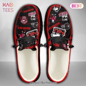 [AVAILABLE] NCAA Northern Illinois Huskies Custom Name Hey Dude Shoes