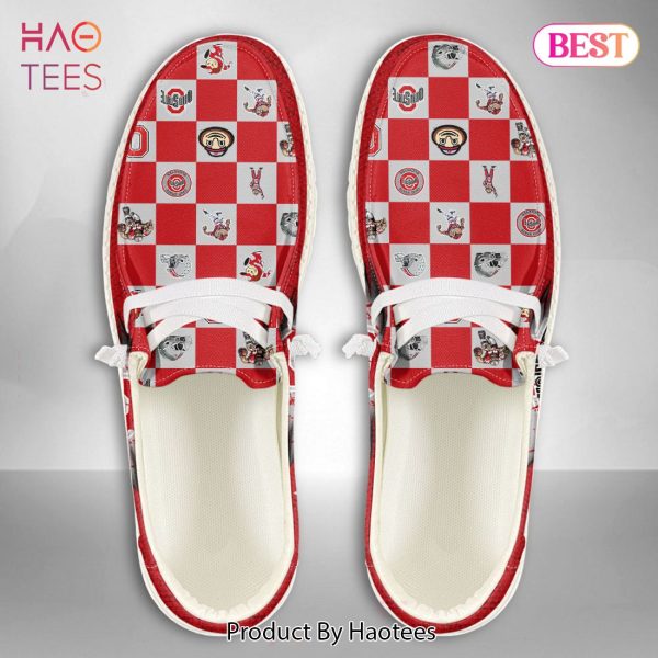 AVAILABLE NCAA Ohio State Buckeyes Custom Name Hey Dude Shoes Limited 2024