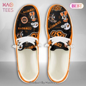 [AVAILABLE] NCAA Oklahoma State Cowboys Custom Name Hey Dude Shoes