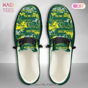 [AVAILABLE] NCAA Oregon Ducks Custom Name Hey Dude Shoes