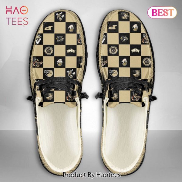 AVAILABLE NCAA Purdue Boilermakers Custom Name Hey Dude Shoes – UK11