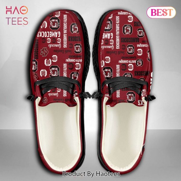 AVAILABLE NCAA South Carolina Gamecocks Custom Name Hey Dude Shoes Luxury Brand