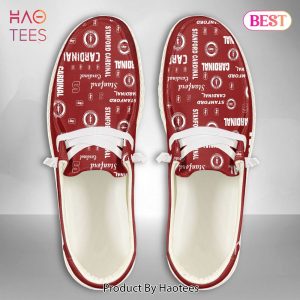 AVAILABLE NCAA Stanford Cardinal Custom Name Hey Dude Shoes AVAILABLE NCAA Stanford Cardinal Custom Name Hey Dude Shoes