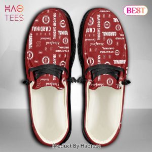 AVAILABLE NCAA Stanford Cardinal Custom Name Hey Dude Shoes