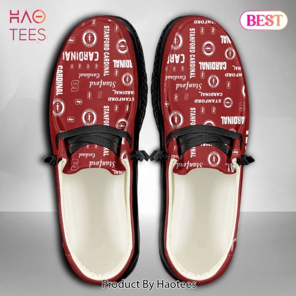 AVAILABLE NCAA Stanford Cardinal Custom Name Hey Dude Shoes