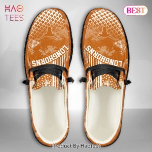 [AVAILABLE] NCAA Texas Longhorns Custom Name Hey Dude Shoes – ZA41