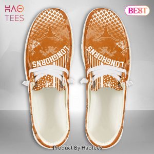 [AVAILABLE] NCAA Texas Longhorns Custom Name Hey Dude Shoes – ZA41