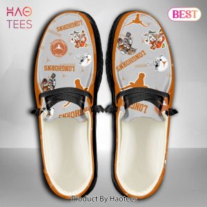 [AVAILABLE] NCAA Texas Longhorns Custom Name Hey Dude Shoes