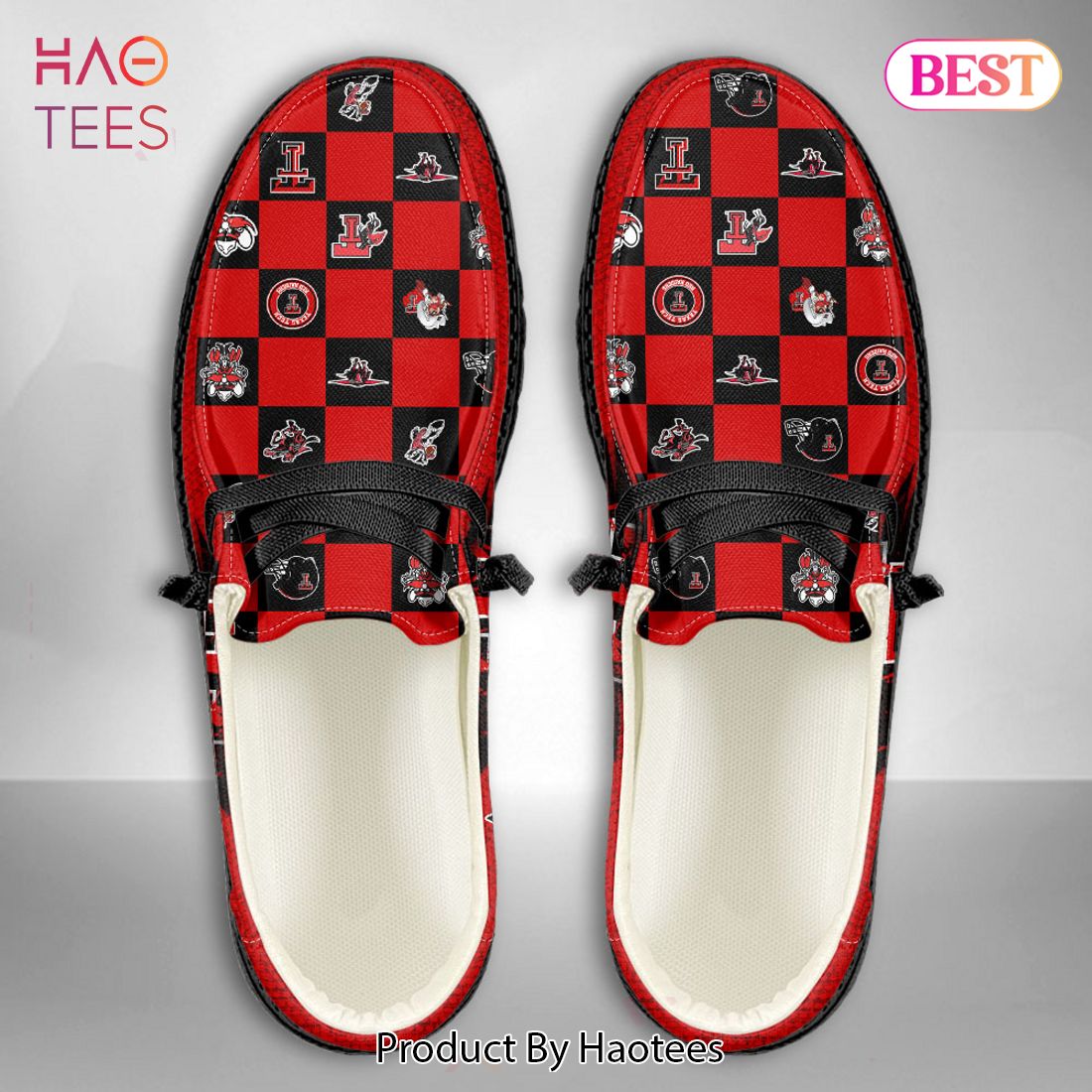 AVAILABLE NCAA Texas Tech Red Raiders Custom Name Hey Dude Shoes