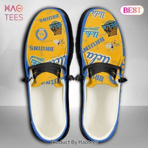 [AVAILABLE] NCAA UCLA Bruins Custom Name Hey Dude Shoes