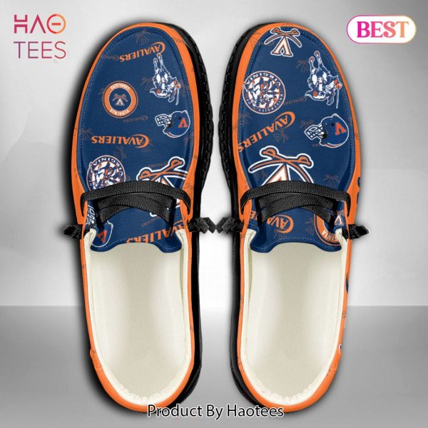 AVAILABLE NCAA Virginia Cavaliers Custom Name Hey Dude Shoes