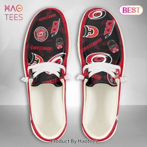 [AVAILABLE] NHL Carolina Hurricanes Custom Name Hey Dude Shoes
