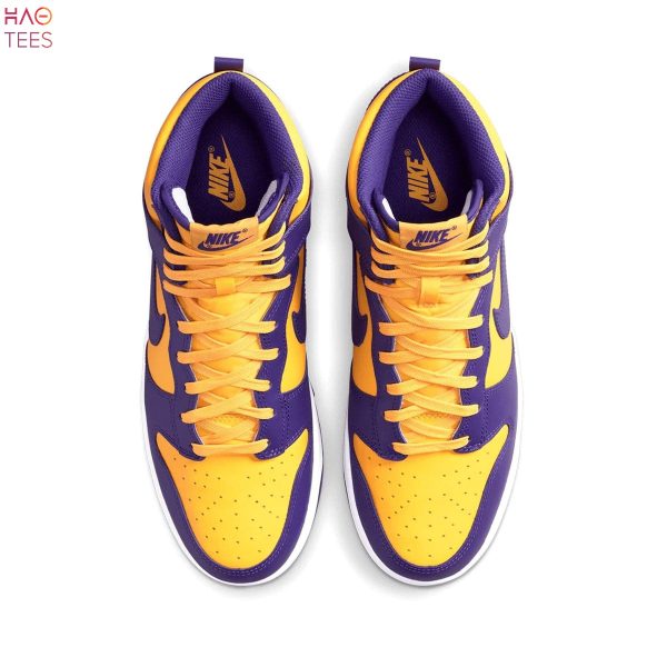 AVAILABLE Nike Dunk High Lakers