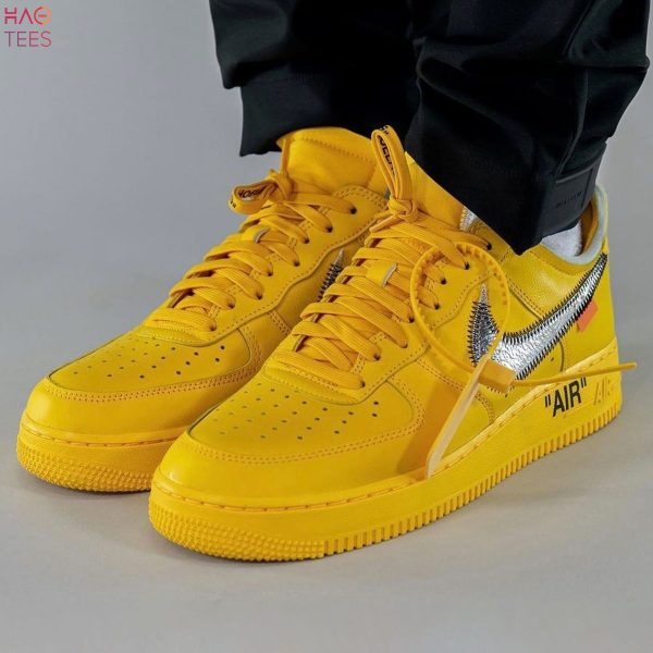 AVAILABLE Off-White x Nike Air Force 1 Low Lemonade