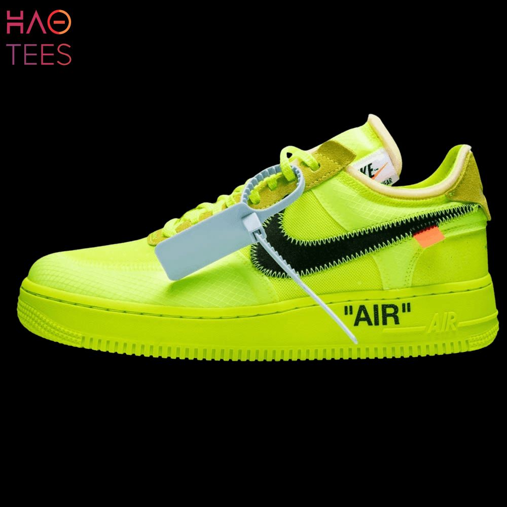 AVAILABLE Off-White x Nike Air Force 1 Volt Luxury Store