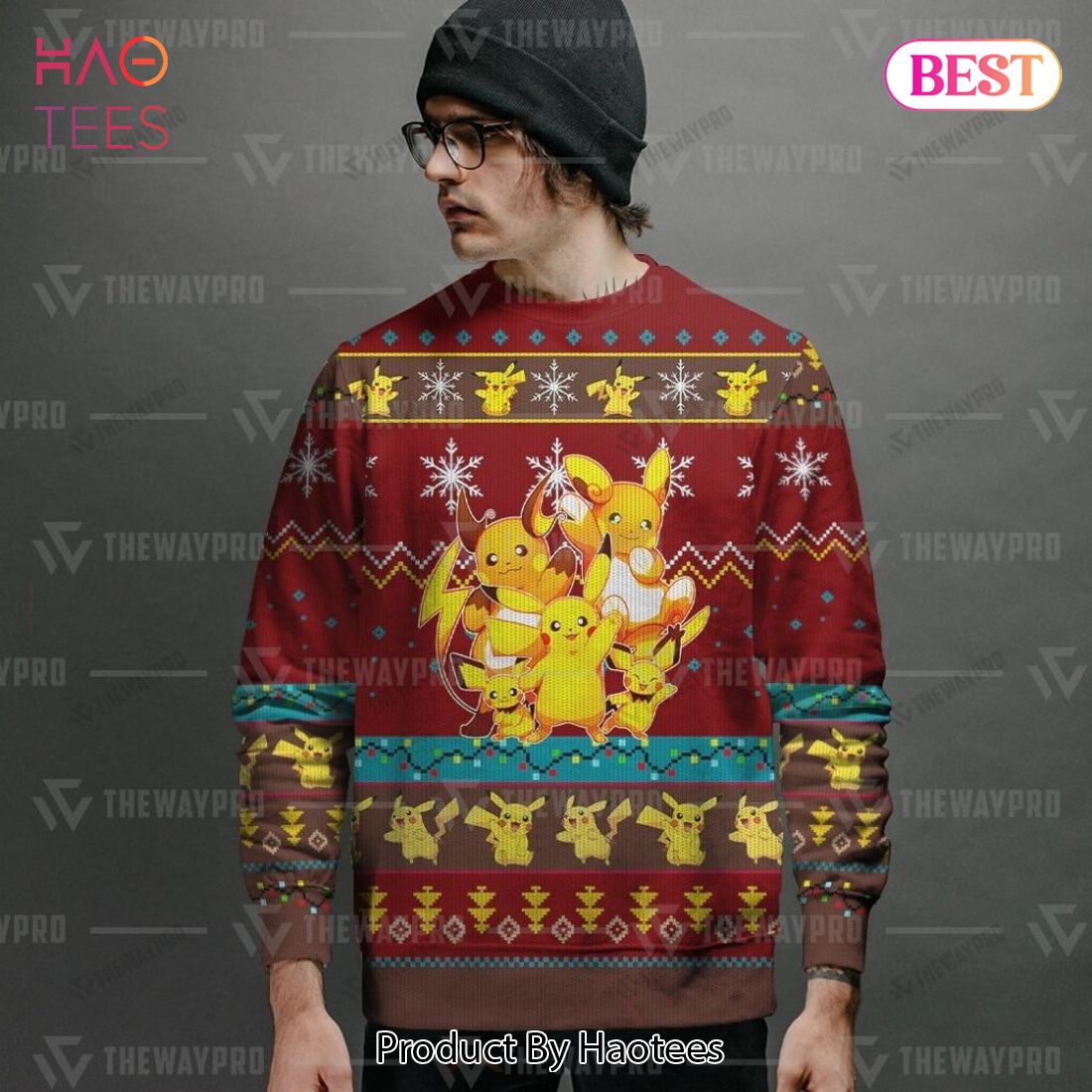 AVAILABLE Pika Pika Giftsmerch Pokemon Custom Sweater AVAILABLE Pika Pika Giftsmerch Pokemon Custom Sweater