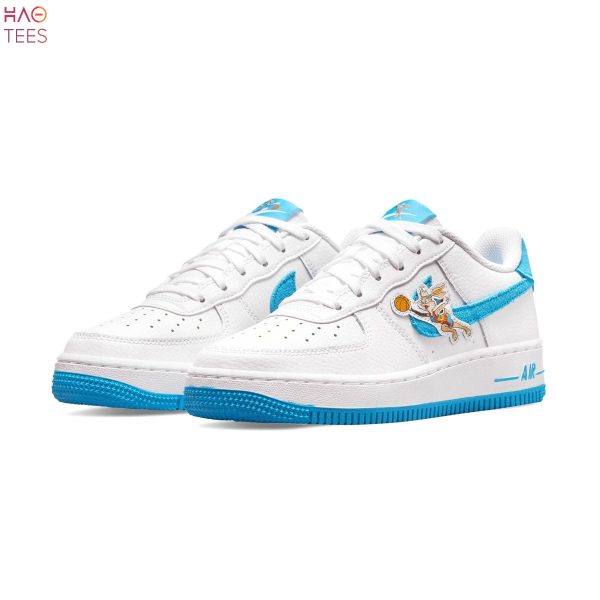 [AVAILABLE] Space Jam x Nike Air Force 1 07 GS Hare