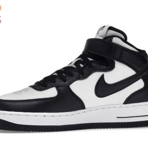 AVAILABLE Stussy X Nike Air Force 1 Mid Light Bone Black