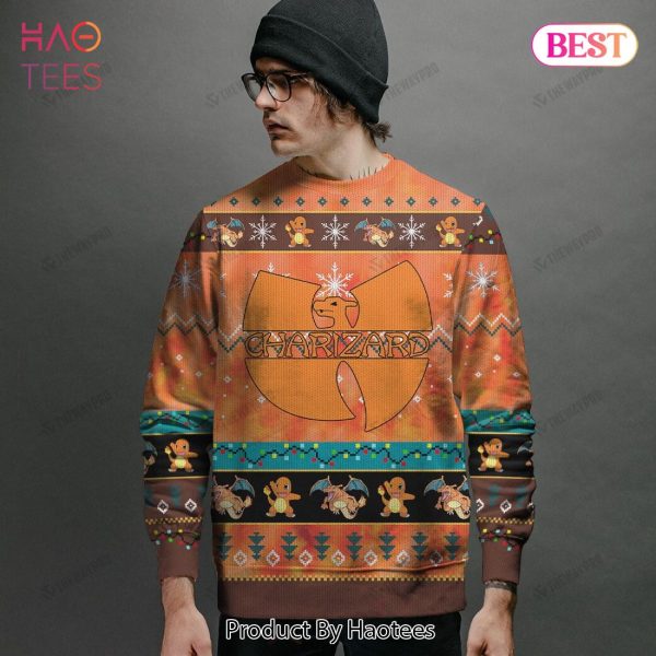 AVAILABLE Wutang Charizard Giftsmerch Pokemon Custom Sweater