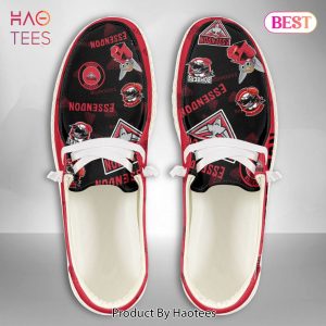 [BEST] AFL Essendon Bombers Custom Name Hey Dude Shoes