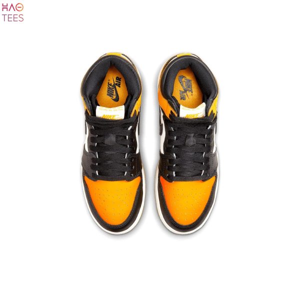 BEST Air Jordan 1 Retro High OG GS Yellow Toe