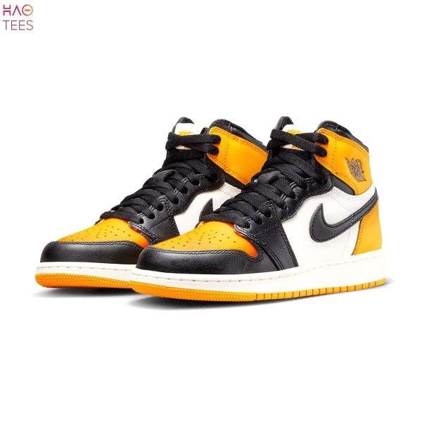 BEST Air Jordan 1 Retro High OG GS Yellow Toe