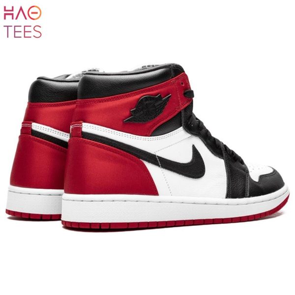BEST Air Jordan 1 Wmns Retro High Satin Black Toe
