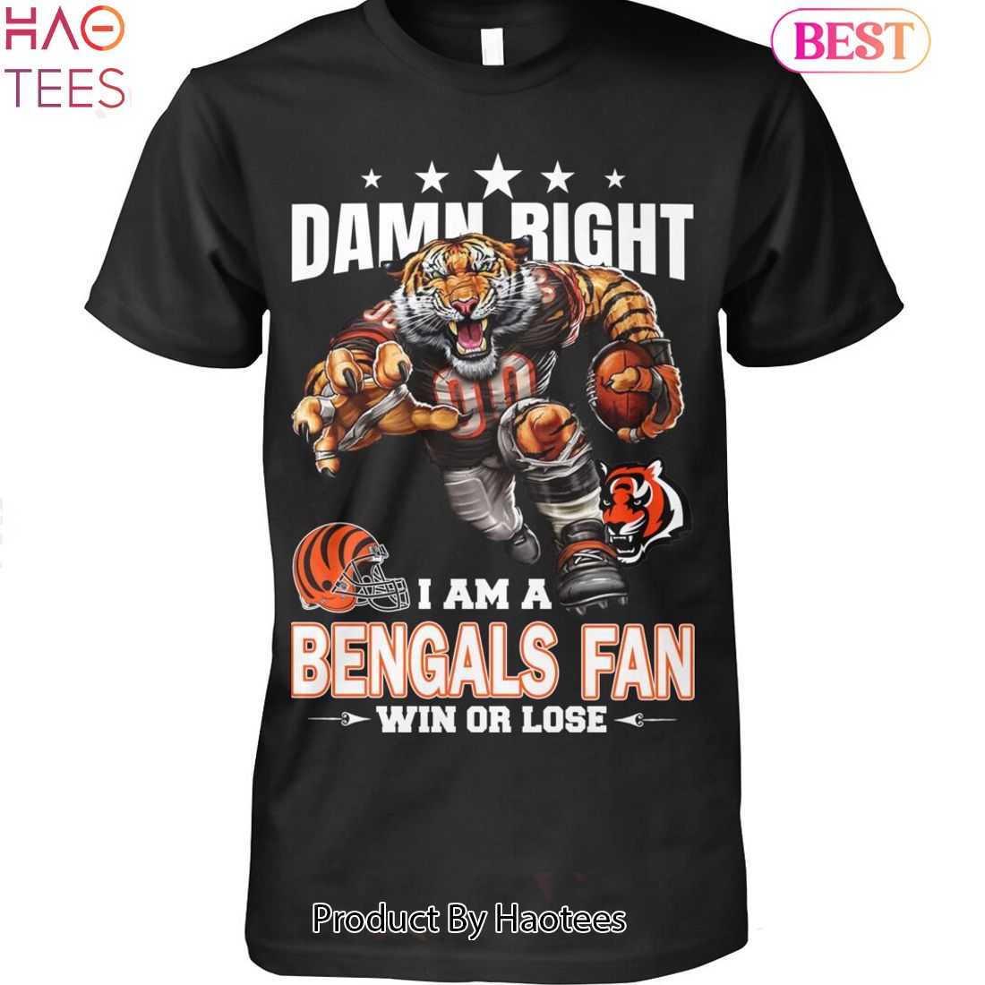 BEST HOT TREND I Am A  Cincinnati Bengals Fan Unisex T-shirt