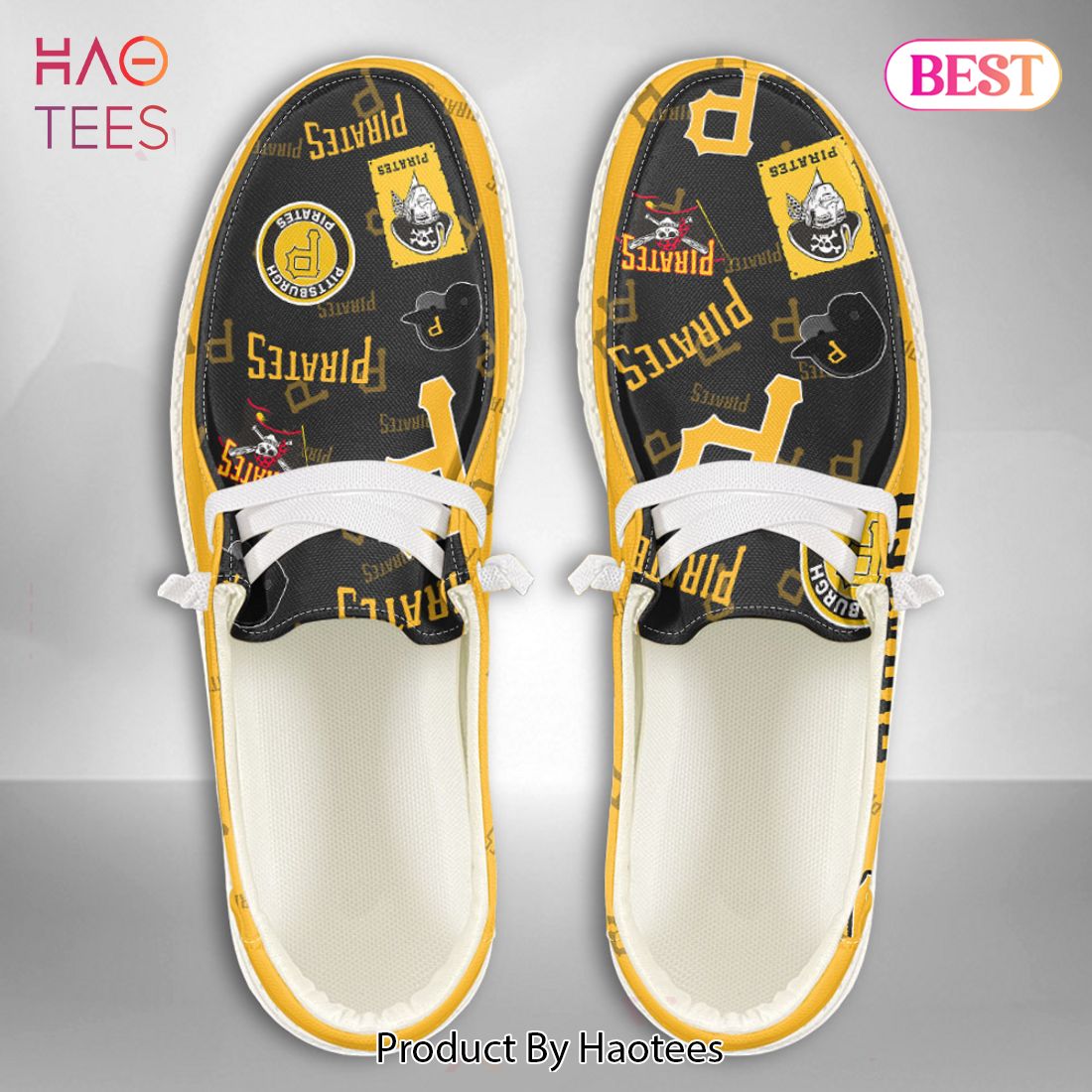 [BEST] MLB Pittsburgh Pirates Custom Name Hey Dude Shoes